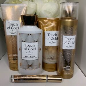 Bath & Body Works Touch of Gold Bundle